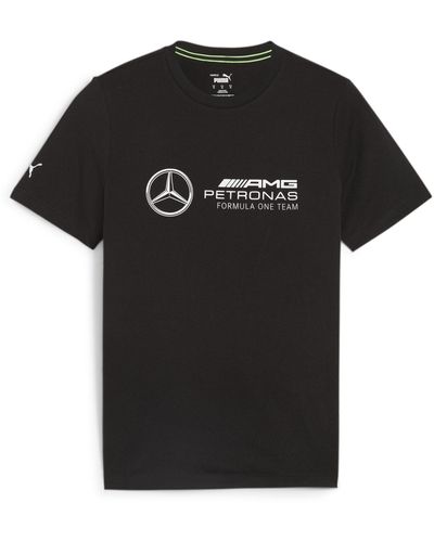 PUMA Mercedes-AMG Petronas Motorsport ESS T-Shirt mit Logo - Schwarz