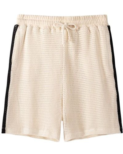 Bershka Shorts - Natur