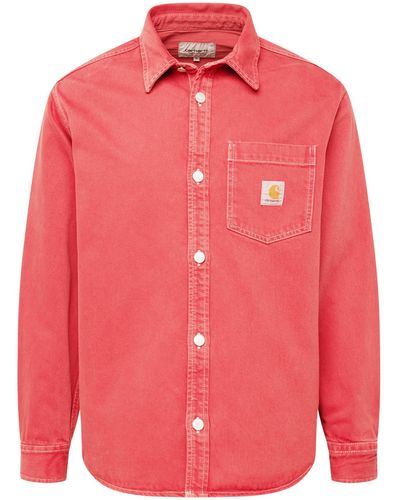 Carhartt Hemd 'george' - Pink