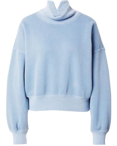 Abercrombie & Fitch Sweatshirt 'essential sunday' - Blau