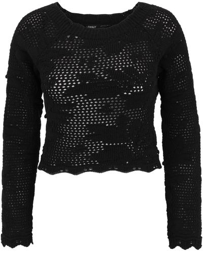 Only Petite Pullover 'cille life' - Schwarz