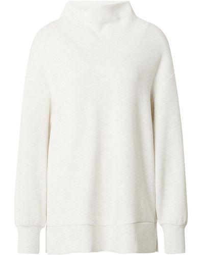 Varley Sportsweatshirt 'modena' - Weiß