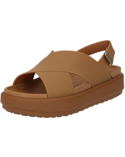 Crocs™ Sandale 'brooklyn luxe' - Braun