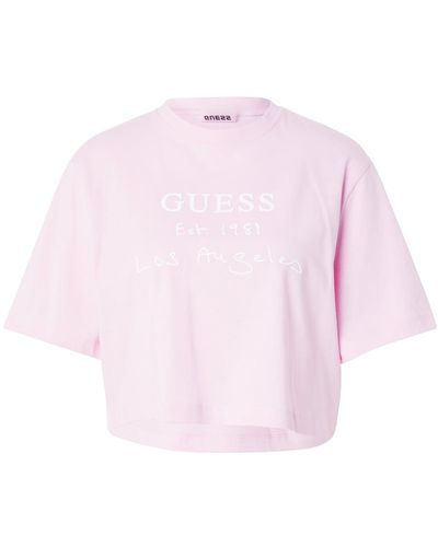 Guess Funktionsshirt 'dakota' - Pink