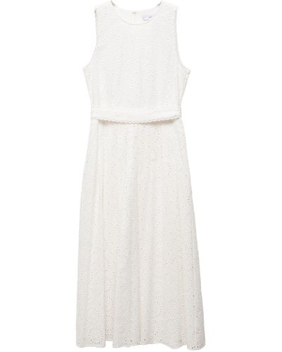 Mango Kleid 'sindi' - Weiß
