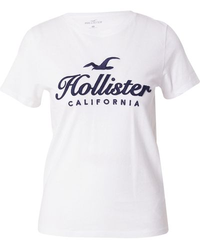 Hollister T-shirt 'chain' - Weiß