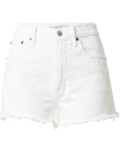 Abercrombie & Fitch Shorts - Weiß