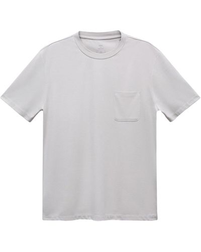 Mango T-shirt 'bergamo' - Grau