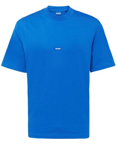 HUGO T-shirt 'nieros' - Blau