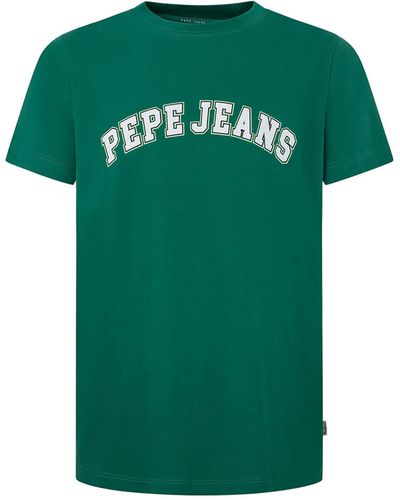 Pepe Jeans T-shirt 'clement' - Grün