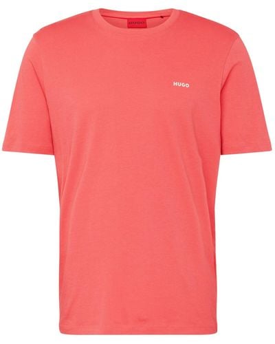 HUGO T-shirt 'dero' - Pink