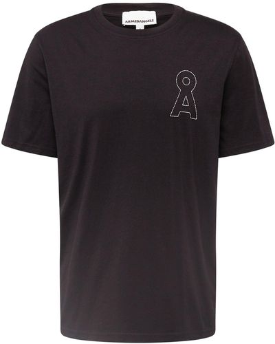 ARMEDANGELS T-shirt 'adoni' (gots) - Schwarz