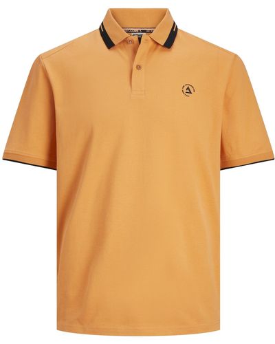 Jack & Jones Poloshirt 'hass' - Orange