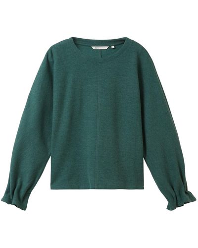 Tom Tailor Denim Sweatshirt - Grün