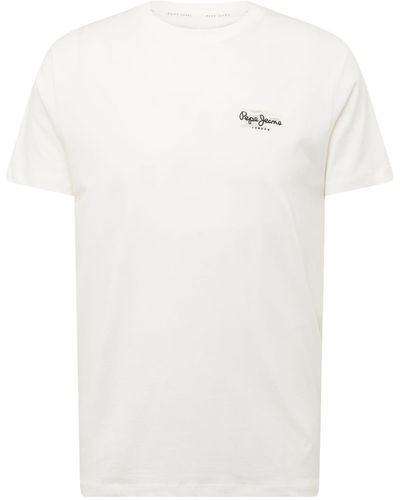 Pepe Jeans Shirt 'chase' - Weiß