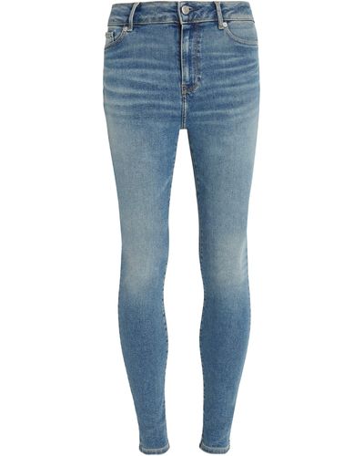 Tommy Hilfiger Fit-Jeans TH FLEX HARLEM U SKINNY HW KAI in blauer Waschung