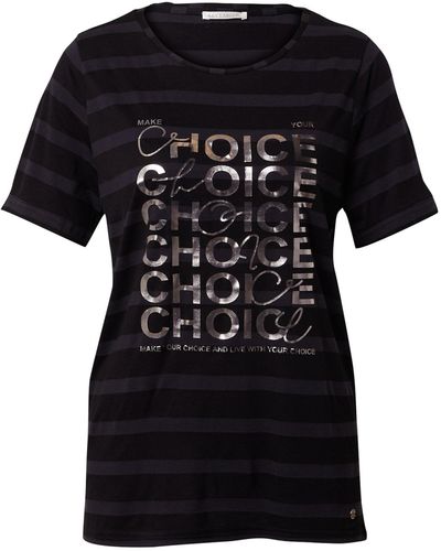 Key Largo T-shirt 'choice' - Schwarz
