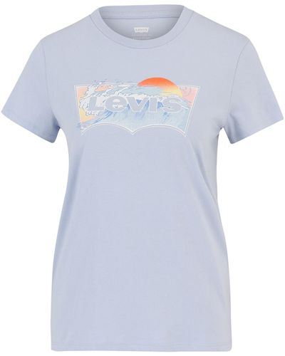 Levi's T-shirt 'the perfect' - Blau