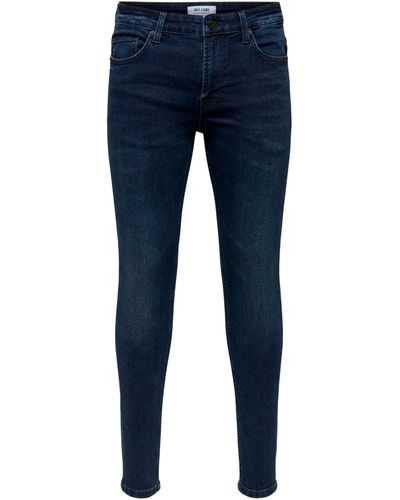 Only & Sons Jeans - Blau