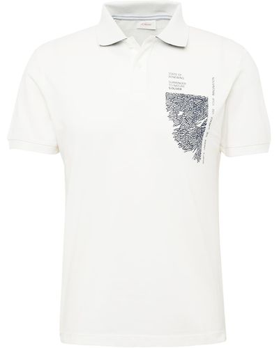 S.oliver Poloshirt - Weiß