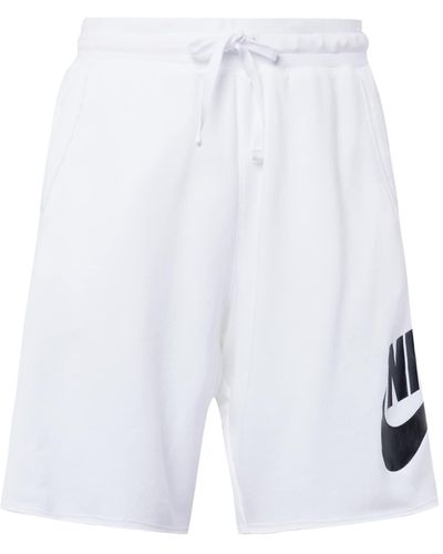 Nike Shorts 'club alumini' - Weiß