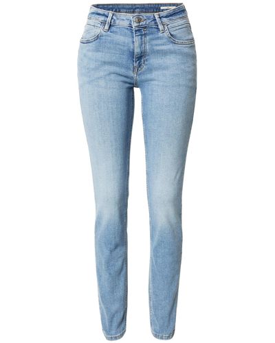 Esprit Slim-fit-Jeans (1-tlg) Plain/ohne Details - Blau