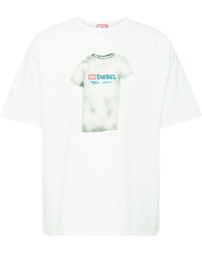 DIESEL T-shirt 't-boxt-n12' - Weiß
