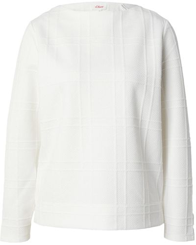 S.oliver Sweatshirt - Weiß