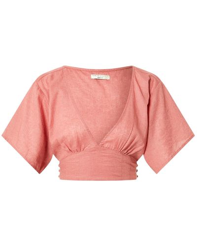 Gina Tricot Bluse 'sol' - Pink