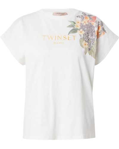 Twin Set T-shirt - Weiß