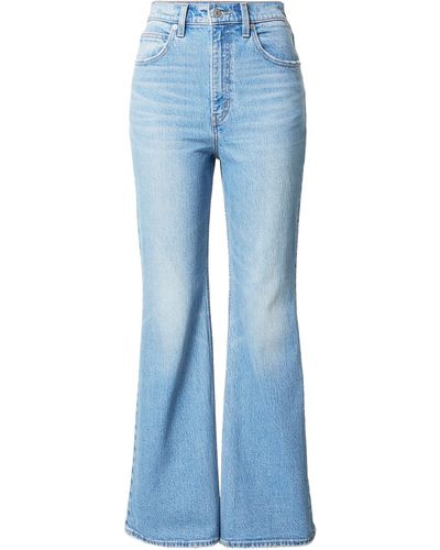 Levi's Jeans '70s high flare' - Blau