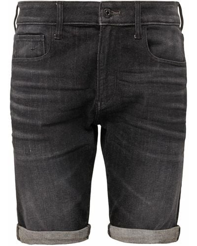 G-Star RAW G-Star Jeans Shorts 3301 Slim Fit - Grau
