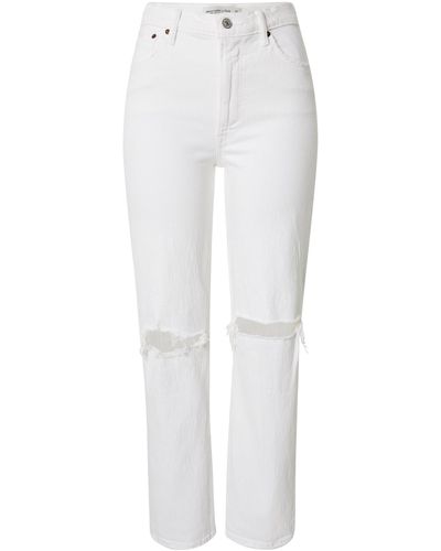 Abercrombie & Fitch Jeans - Weiß