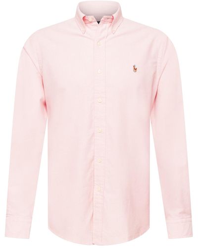 Polo Ralph Lauren Slim-Fit Oxfordhemd - Pink