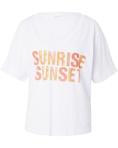 Key Largo T-shirt 'sunlight' - Weiß