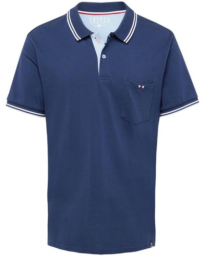 Fq1924 Poloshirt 'peter' - Blau
