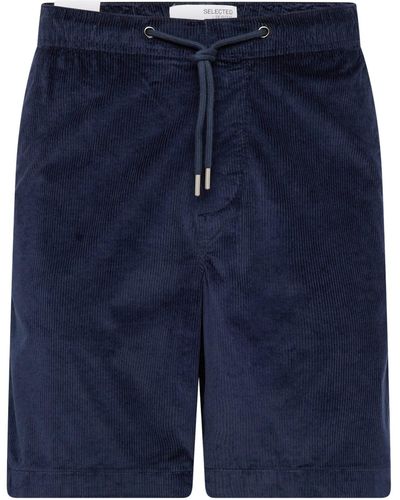 SELECTED Shorts 'jace' - Blau