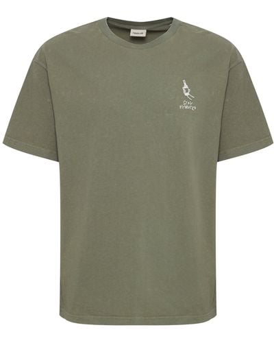 Solid T-shirt 'ismail' - Grün