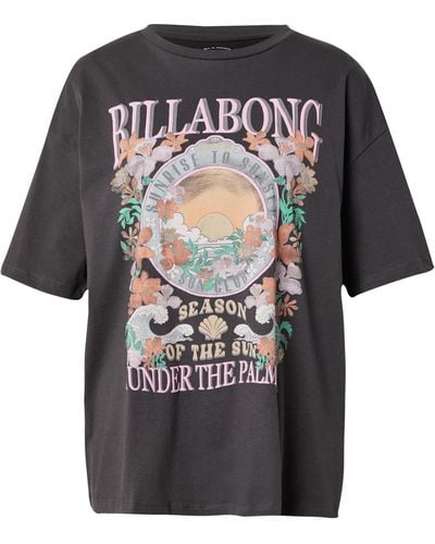 Billabong T-shirt 'under the palms' - Schwarz