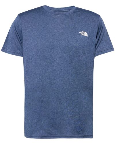 The North Face Sportshirt 'reaxion amp' - Blau