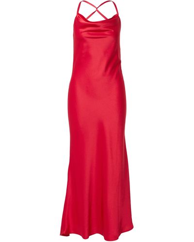 Jarlo Abendkleid Bibi (1-tlg) Plain/ohne Details - Rot