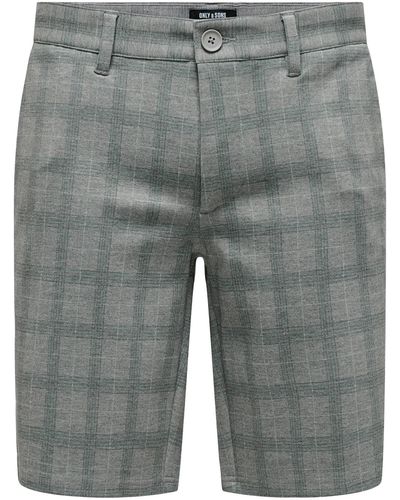 Only & Sons Shorts 'mark' - Grau