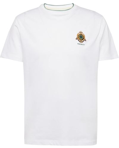 Hackett T-shirt 'heritage' - Weiß