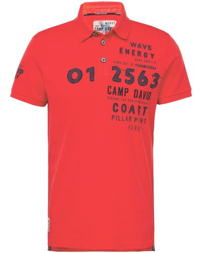 Camp David Shirt - Rot