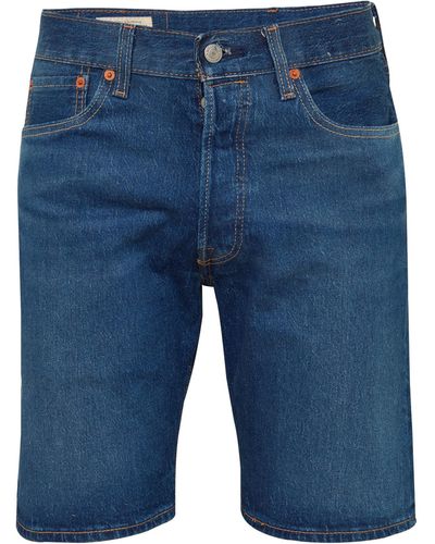 Levi's Jeans '501 original short' - Blau