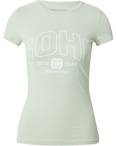 Aéropostale T-shirt 'soho' - Grün