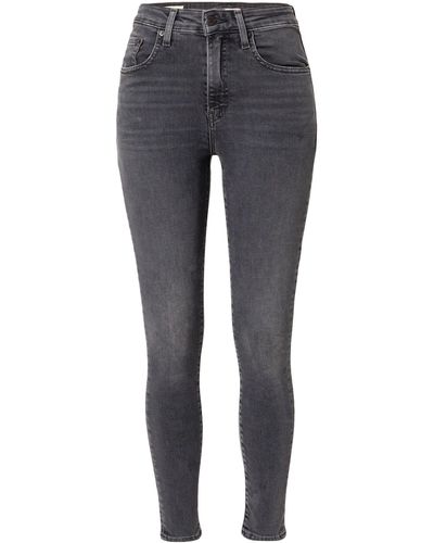 Levi's Jeans '721 high rise skinny' - Grau