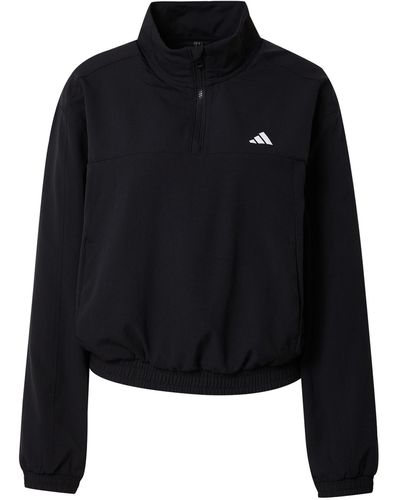 adidas Originals Sportsweatshirt 'train essentials' - Schwarz