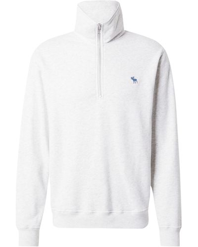 Abercrombie & Fitch Sweatshirt - Weiß