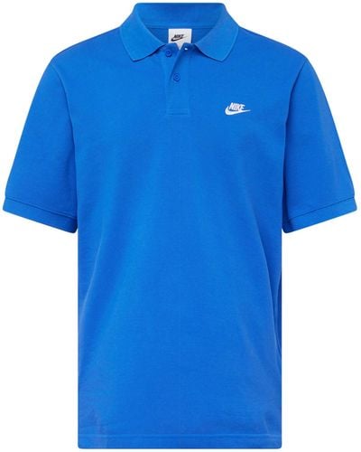 Nike Poloshirt 'club' - Blau